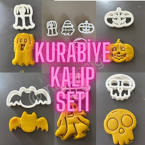 5?li Kurabiye Kalıp Seti