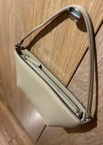 Mango Bej Deri Kadın Çanta - Görsel 2