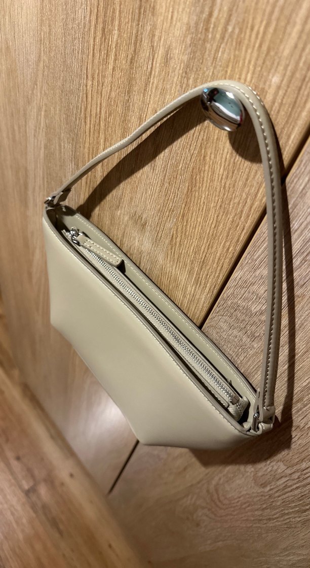 Mango Bej Deri Kadın Çanta - Görsel 2