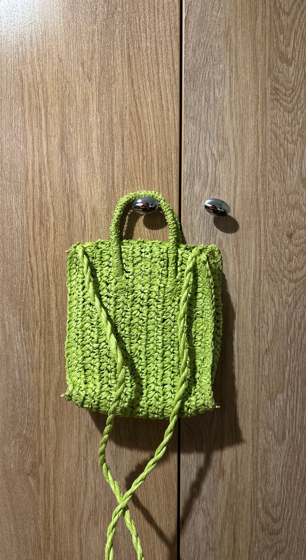 Mango Örgü Yeşil Kadın Çanta - Görsel 2