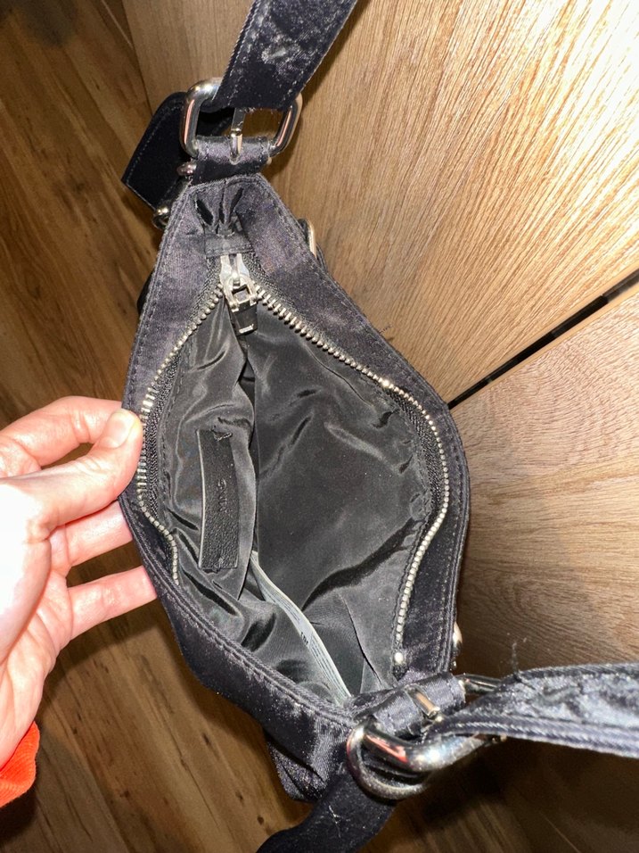 Mango Siyah Deri Kemerli Kadın Çanta - Görsel 4