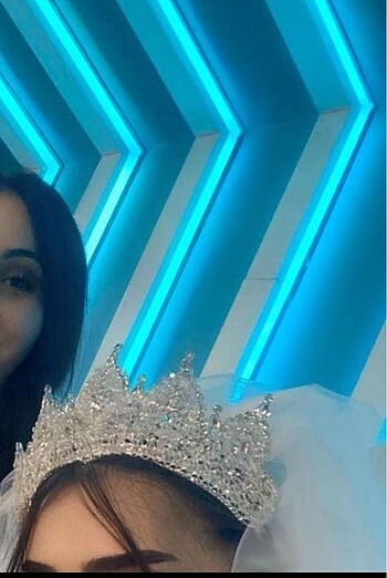 Taşlı boncuklu tac - Görsel 2