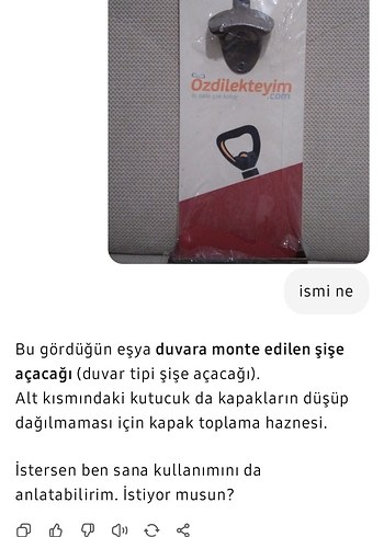 DUVAR TİPİ ŞİŞE AÇACAĞI