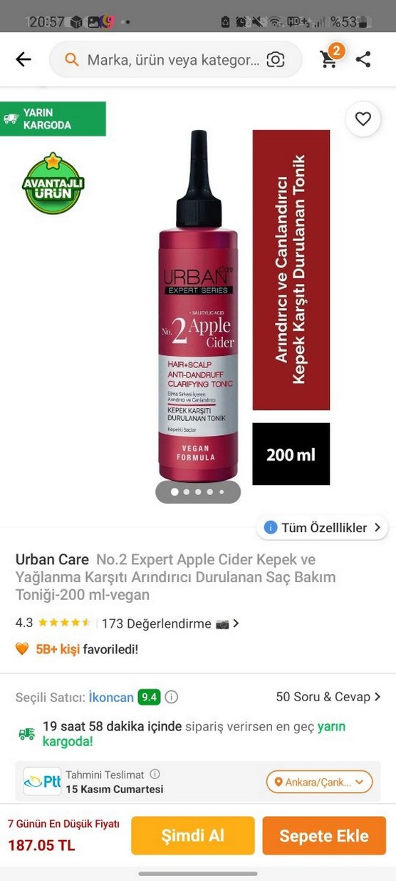 Urban Care Saç ve Vücut Bakım Seti - Görsel 2