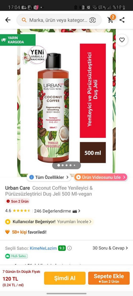 Urban Care Saç ve Vücut Bakım Seti - Görsel 3