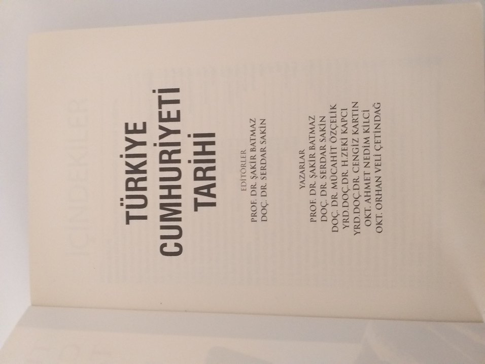 Türkiye Cumhuriyeti Tarihi Kitabı - Görsel 3