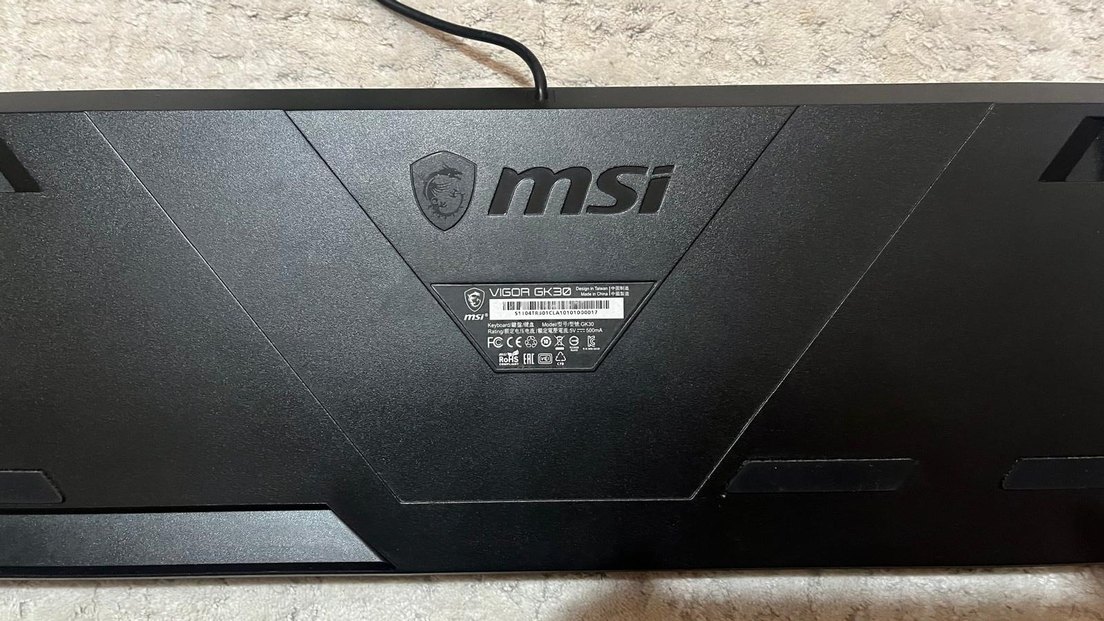 Msi vigor gk30 klavye ve mouse set - Görsel 3