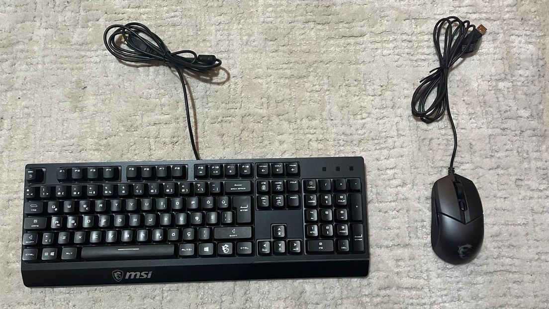 Msi vigor gk30 klavye ve mouse set - Görsel 2