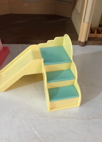 Pastel Pembe Oyuncak Ev ve Aksesuar Seti - Görsel 9