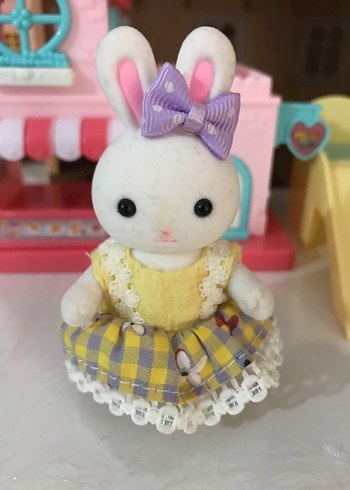 Pastel Pembe Oyuncak Ev ve Aksesuar Seti - Görsel 4