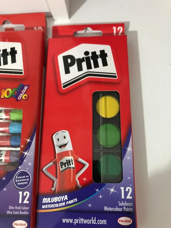 Pritt Sulu Boya pastel boya - Görsel 2