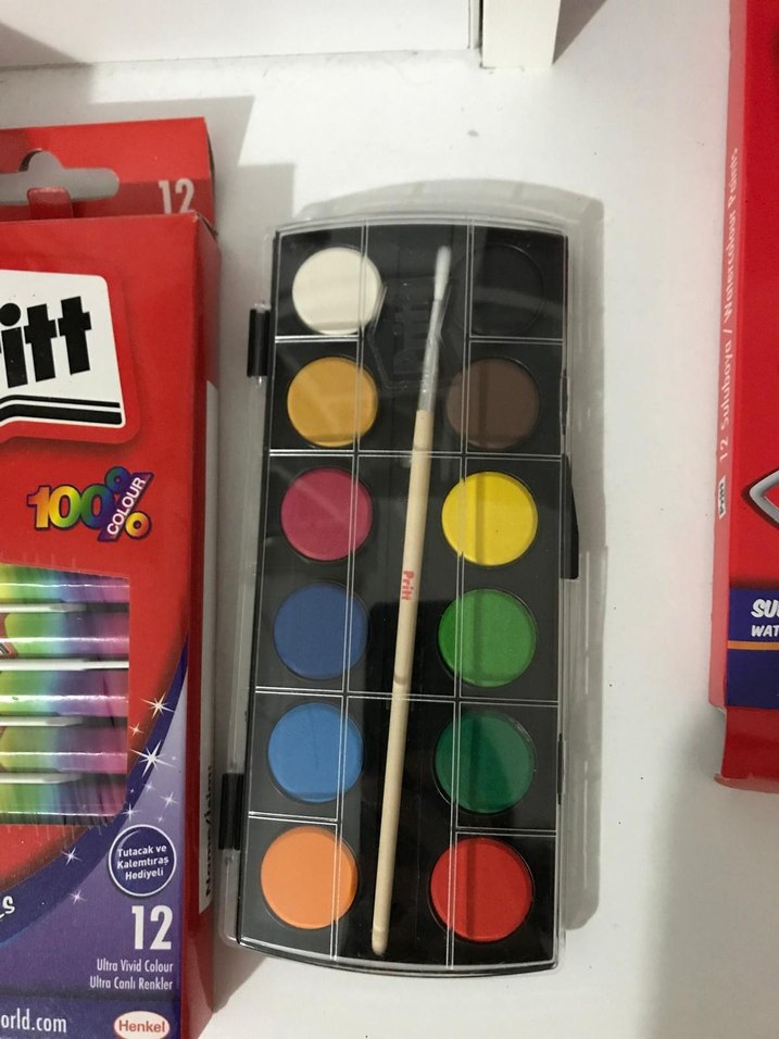 Pritt Sulu Boya pastel boya - Görsel 5
