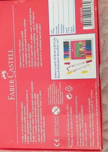 Faber-Castell 18 Renk Pastel Boya Seti - Görsel 5