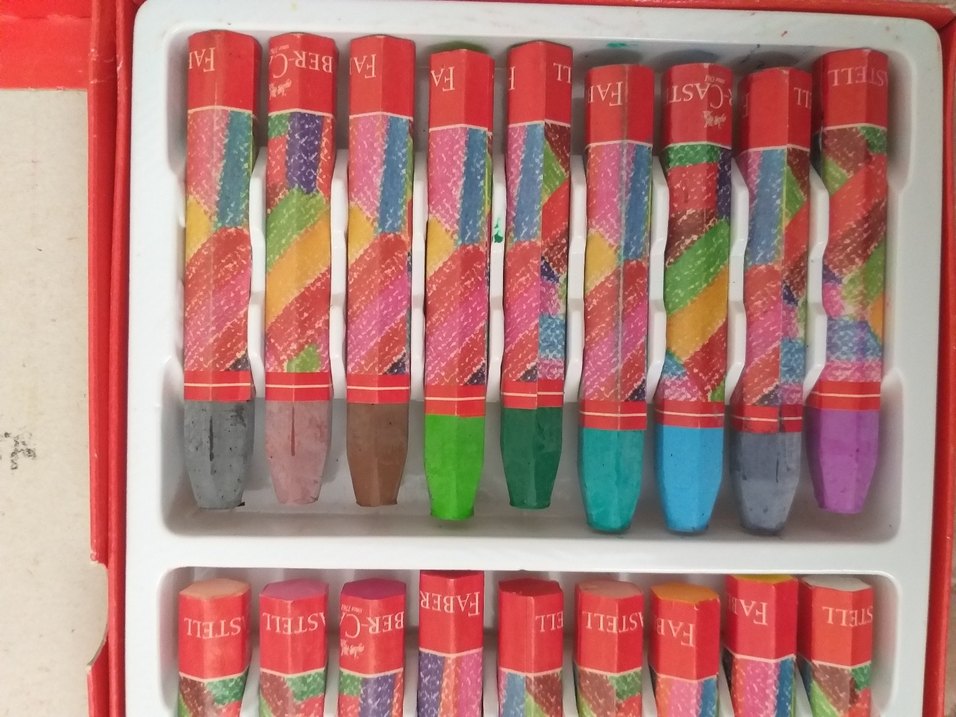 Faber-Castell 18 Renk Pastel Boya Seti - Görsel 4