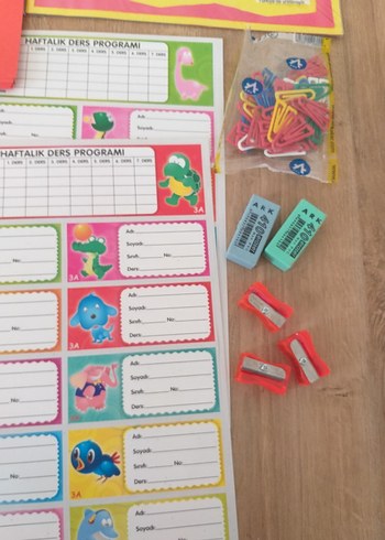 çantalı kırtasiye seti - Görsel 7