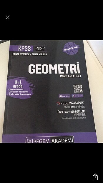 Geometri konu anlatım. Hiç kullanmadım.