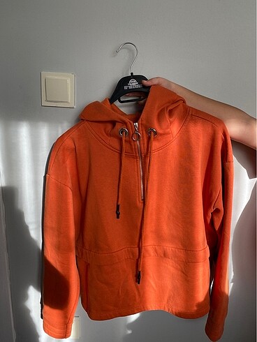 Fermuarlı sweatshirt
