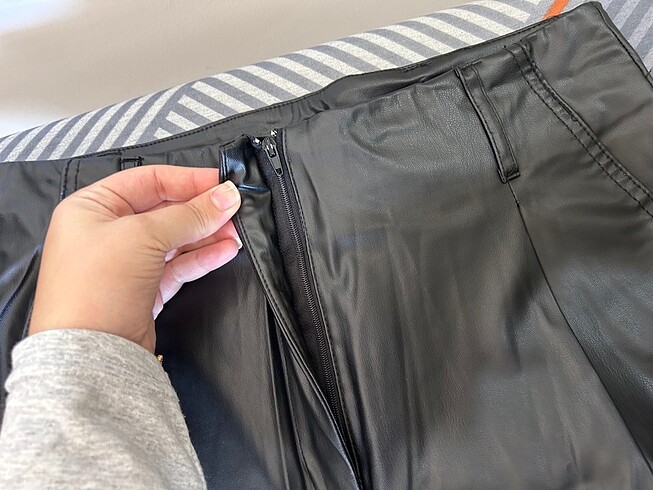 Defacto Deri Pantolon - Görsel 2