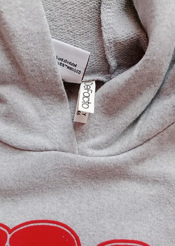 Gri Baskılı Kız Çocuk Eşofman Takımı - Görsel 5