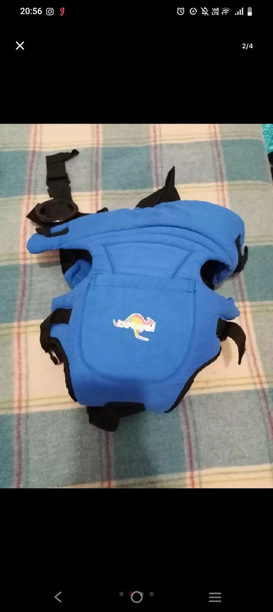 Koyu Mavi Bebek Taşıyıcı - Görsel 2