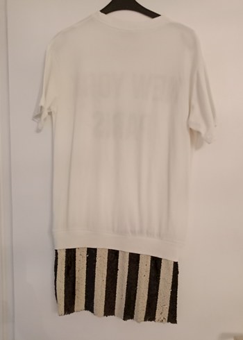 etek uçları pullu tunik elbise ı - Görsel 3