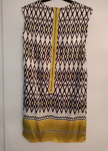 Bohem Çok Renkli Midi Elbise - Görsel 2