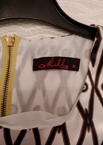 Bohem Çok Renkli Midi Elbise - Görsel 3