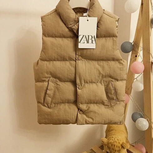Zara Camel Çocuk Şişme Yelek