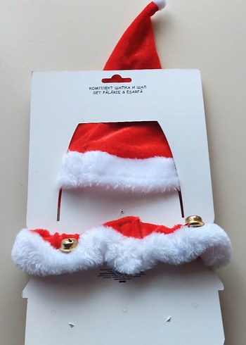 Kedi / Köpek tasması ve şapkası - Görsel 2