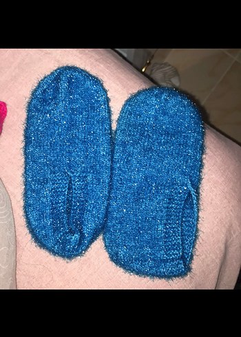 Nakışlı Pembe Kadın patikler - Görsel 3