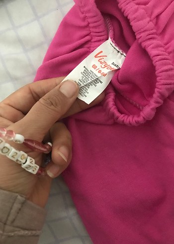 Kız Çocuk Pastel Renkli Basic Tayt Seti - Görsel 2