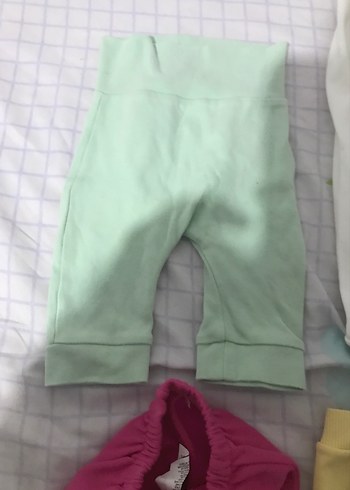 Kız Çocuk Pastel Renkli Basic Tayt Seti - Görsel 4