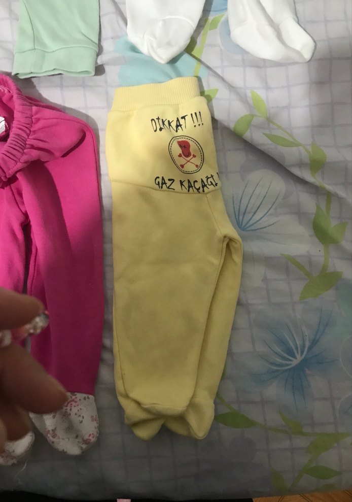 Kız Çocuk Pastel Renkli Basic Tayt Seti - Görsel 3