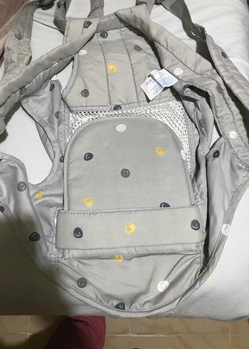 Gri Bebek Taşıyıcı Kanguru - Görsel 3