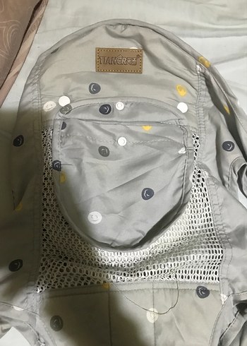 Gri Bebek Taşıyıcı Kanguru - Görsel 4