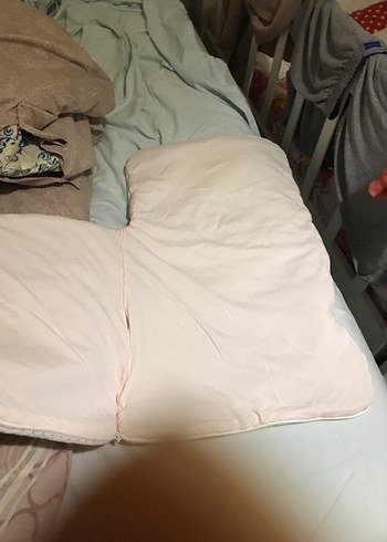 Nakışlı Keten Bebek Uyku Tulumu - Görsel 2