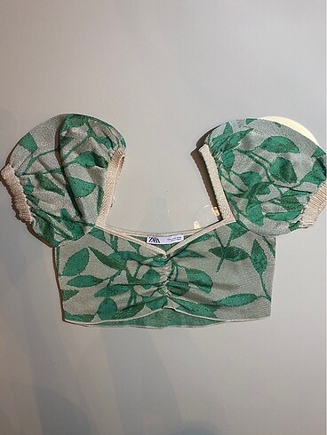 Zara crop büstiyer