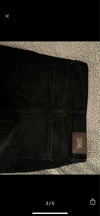 xs Beden siyah Renk zara pantolon