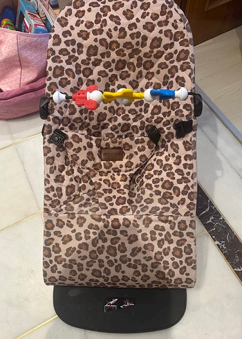 Mamma Leopar Desenli Bebek Taşıma Koltuğu