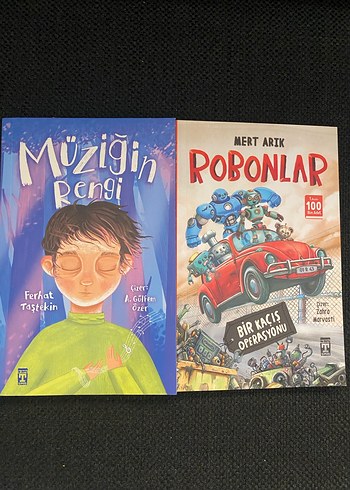 Müziğin Rengi ve Robonlar Çocuk Kitapları