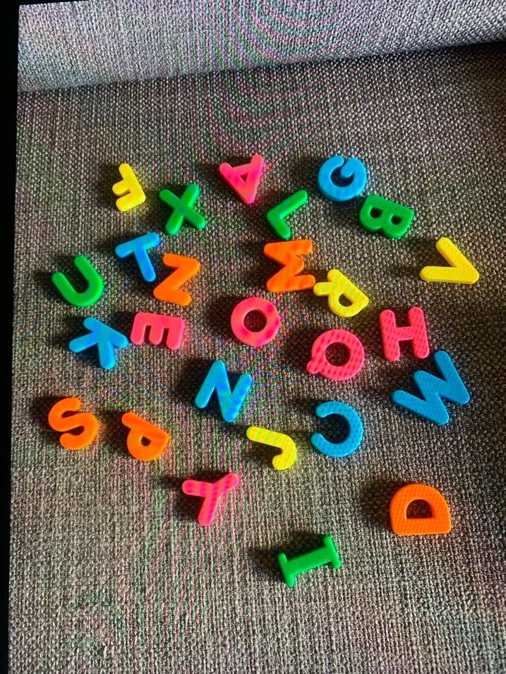 Mıknatıslı harfler ve sayılar - Görsel 3