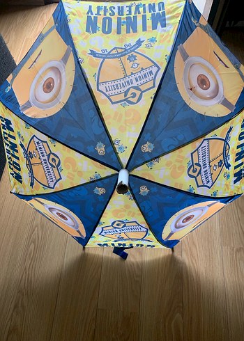 Disney lisanslı Minyonlar Uçaklar Renkli Detaylı  Şemsiye - Görsel 3