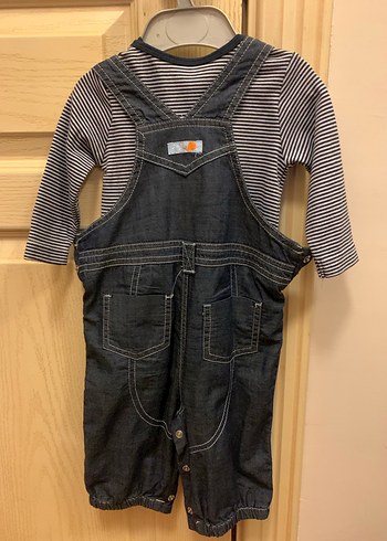 Mothercare  bebek Çocuk Denim body Salopet tulum 3-6 ay - Görsel 2