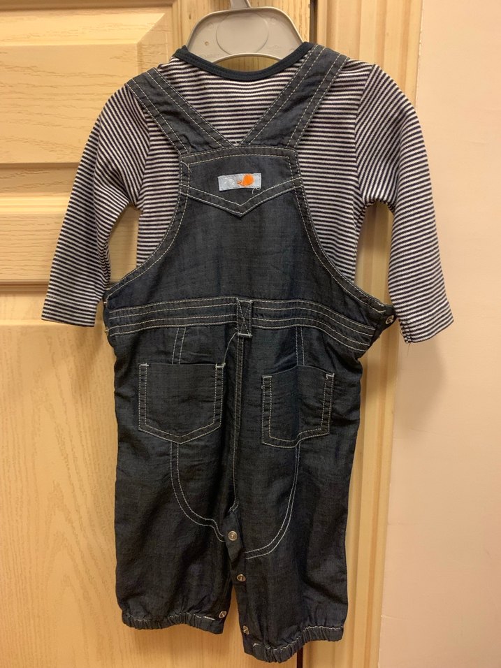 Mothercare  bebek Çocuk Denim body Salopet tulum 3-6 ay - Görsel 2
