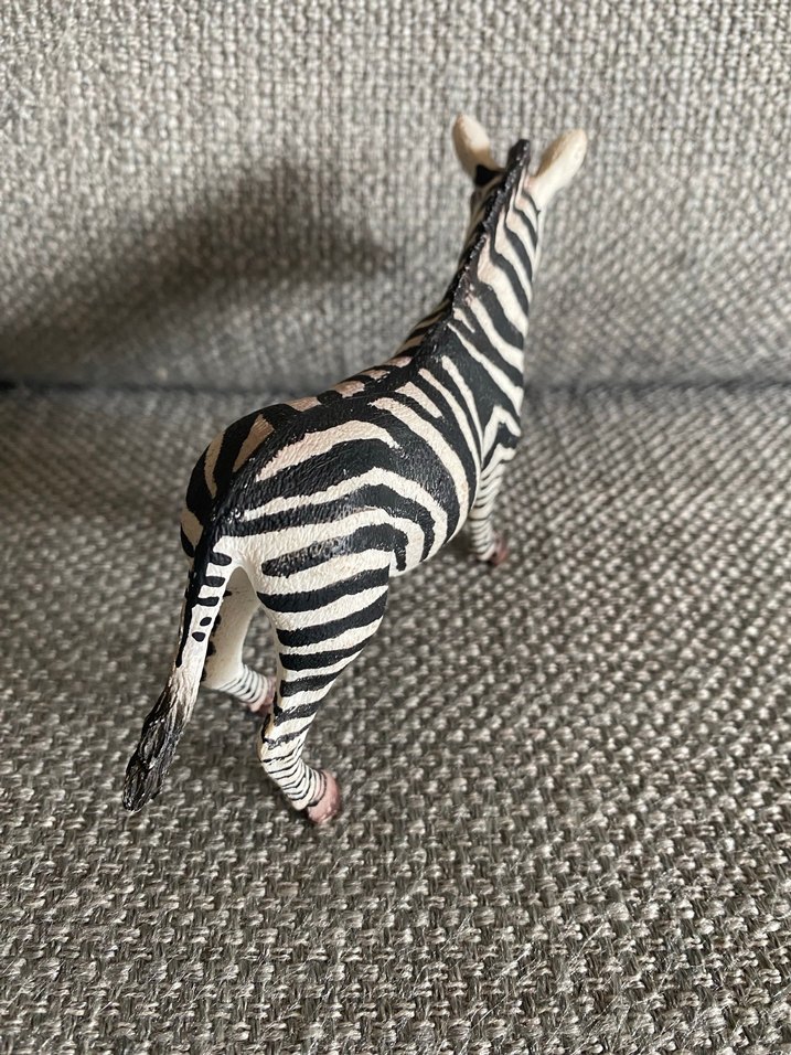 Schleich Zebra Figürü Gri Renk - Görsel 4