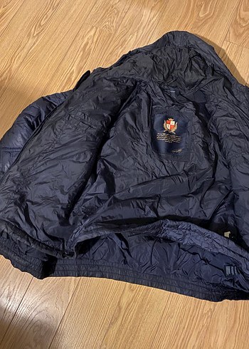 Tommy Hilfiger kaz tüyü Fermuarlı Kış Montu - Görsel 8