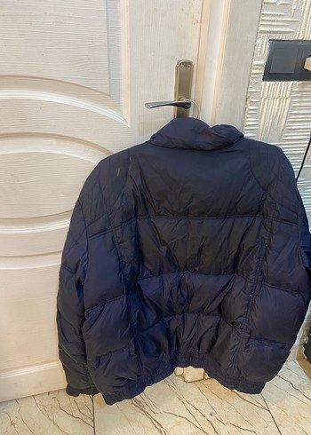 Tommy Hilfiger kaz tüyü Fermuarlı Kış Montu - Görsel 2