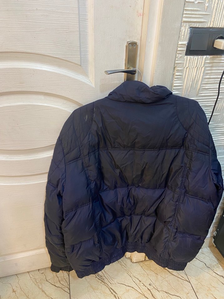 Tommy Hilfiger kaz tüyü Fermuarlı Kış Montu - Görsel 2