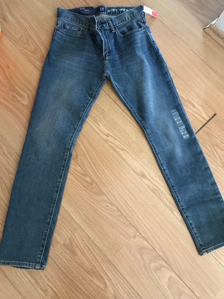 GAP Normal Boy Denim Jean kot pantolon 30/30 - Görsel 2