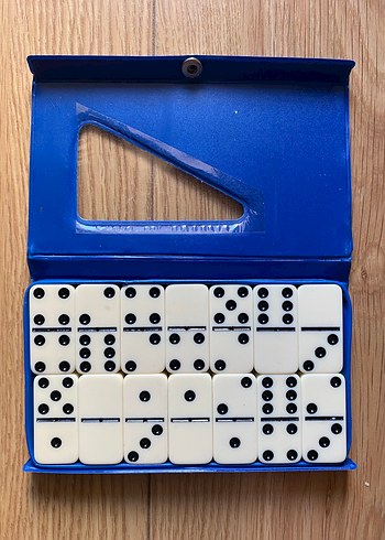 Beyaz Domino Oyun Seti - Görsel 2